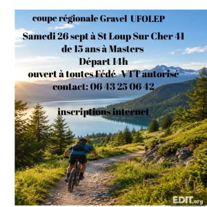 Coupe Régionale de Gravel UFOLEP